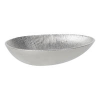 DEKORAČNÁ MISKA - strieborná, Design, kov (23/18/5cm) - Ambia Home