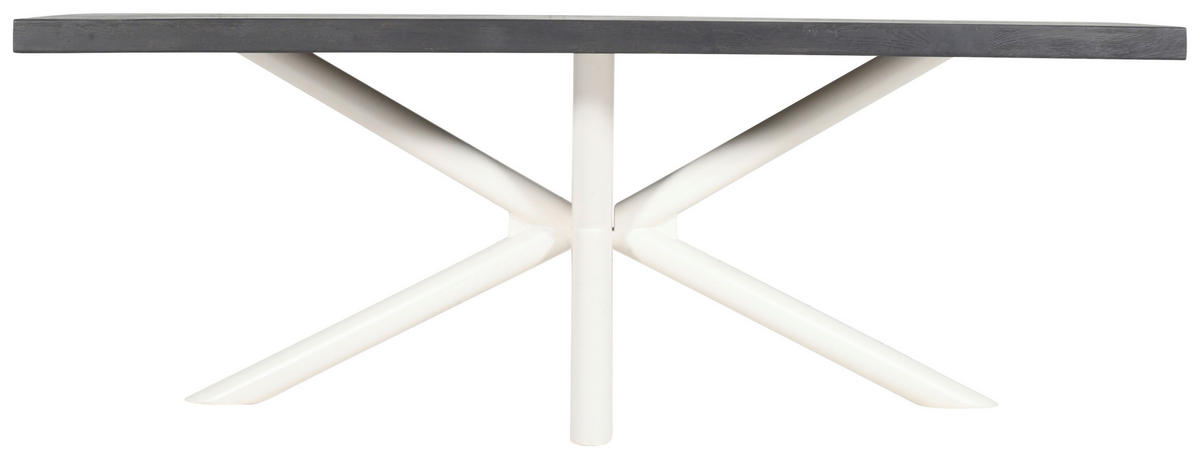 TISCHGESTELL Creme  - Creme, Design, Metall (160/75/72cm) - Landscape
