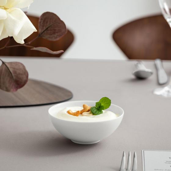 DESSERTSCHALE Keramik Porzellan - Weiß, Basics, Keramik (13cm) - Noblesse - V&B