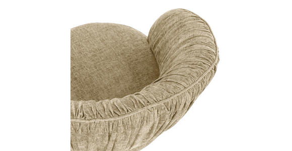 STUHL - Beige/Schwarz, Design, Textil/Metall (63/82/65cm) - Novel