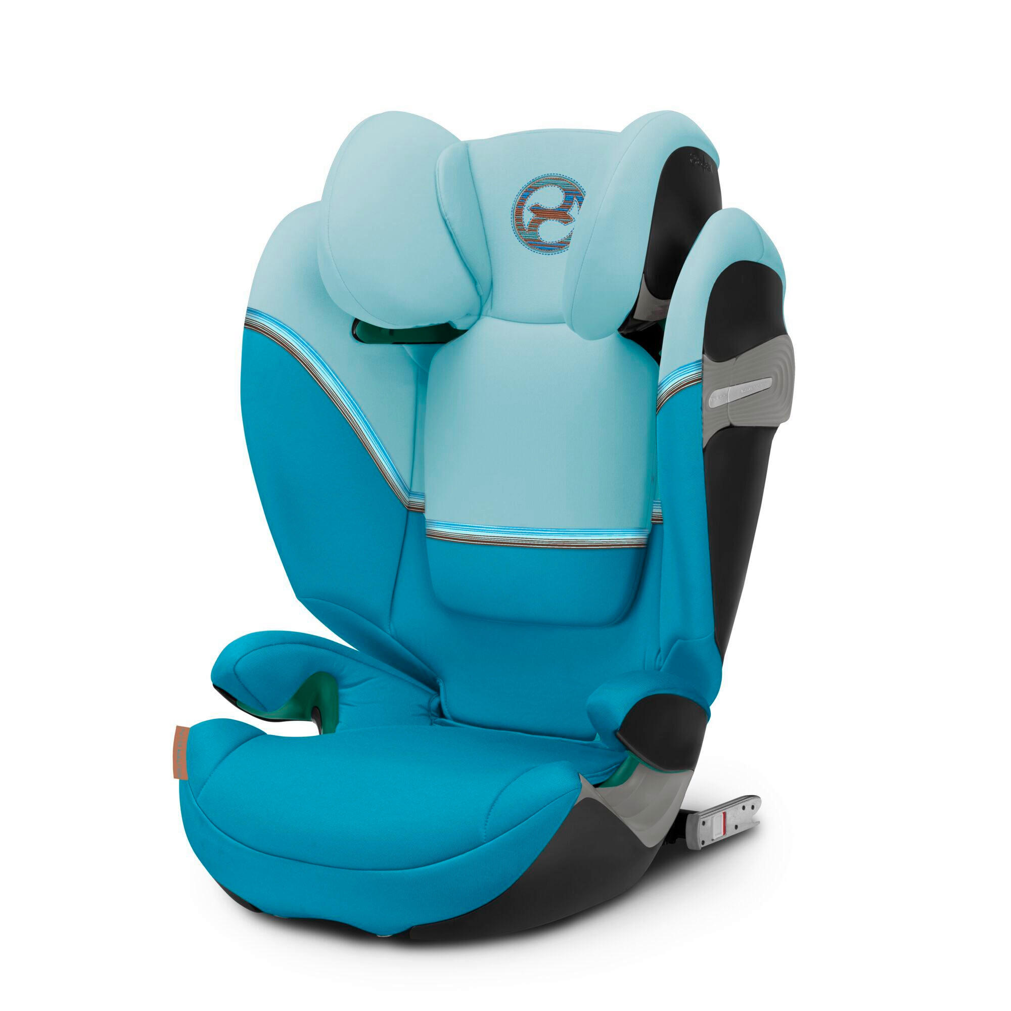 DJEČJA AUTOSJEDALICA  Solution S2 i-Fix  - tirkizna/svijetlo plava, Basics, tekstil/plastika (52/29/65cm) - Cybex