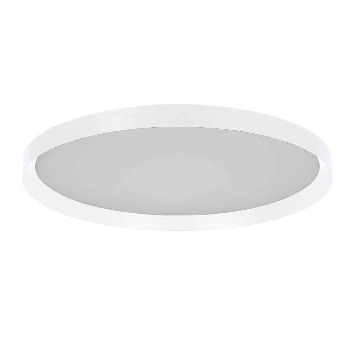 DECKENLEUCHTE Fladdy 50/7 cm   - Weiß, Basics, Kunststoff/Metall (50/7cm)