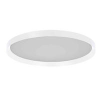 DECKENLEUCHTE Fladdy 50/7 cm   - Weiß, Basics, Kunststoff/Metall (50/7cm)