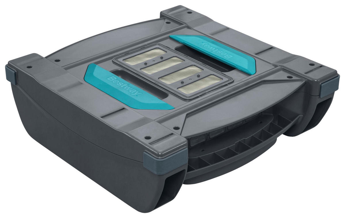 POOLROBOTER 58942  - Graublau, KONVENTIONELL, Kunststoff/Metall (43,5/43,5/26cm) - Bestway