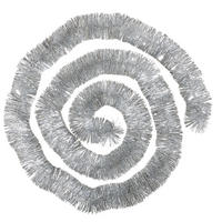 GIRLANDE  - Silberfarben, LIFESTYLE, Kunststoff (270/7cm)