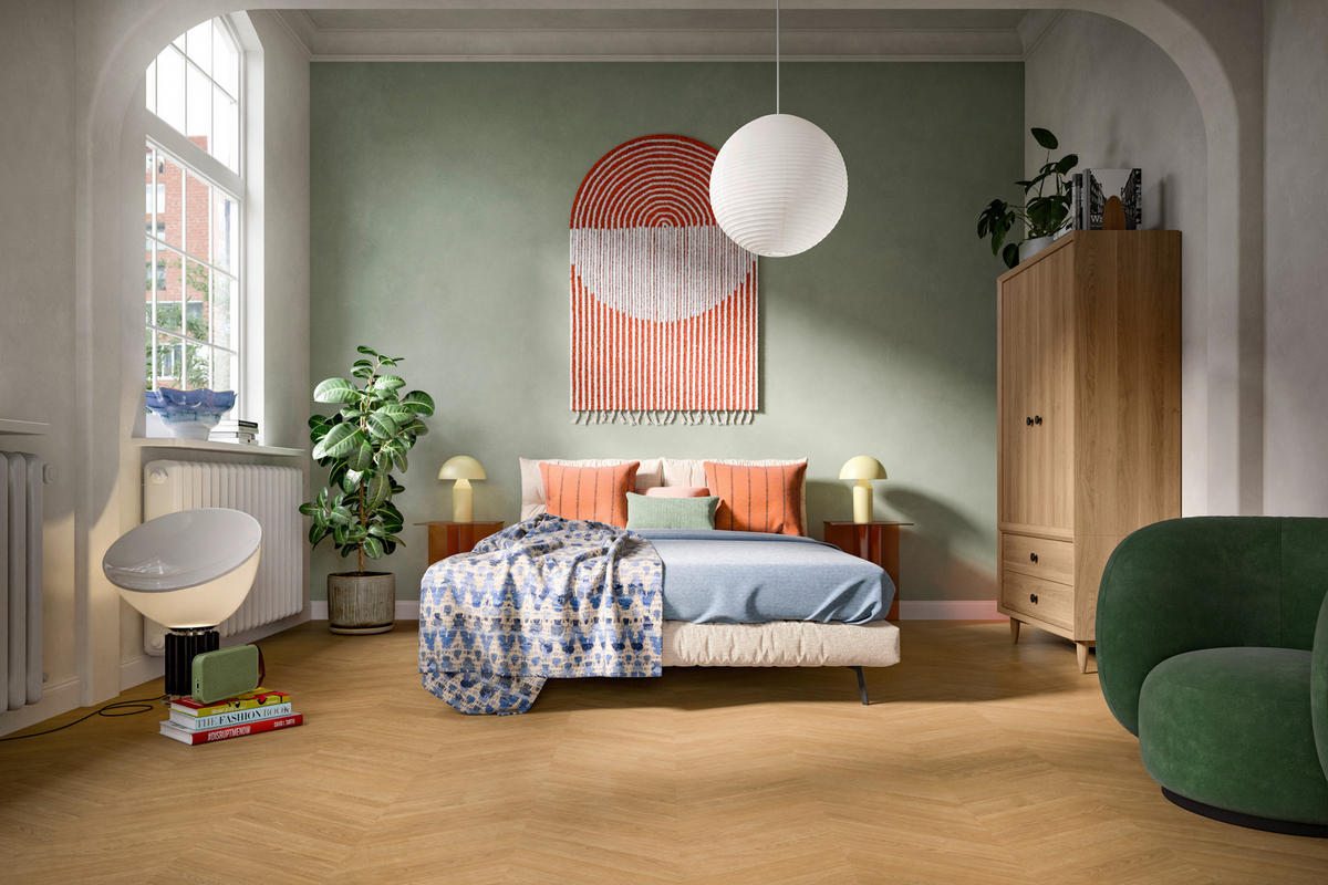 LAMINATBODEN Skanderborg Eiche EGGER Nature Sense  per  m² - Eichefarben/Braun, KONVENTIONELL, Holzwerkstoff (129.2/32.7/0.8cm) - Egger Holzwerkstoffe