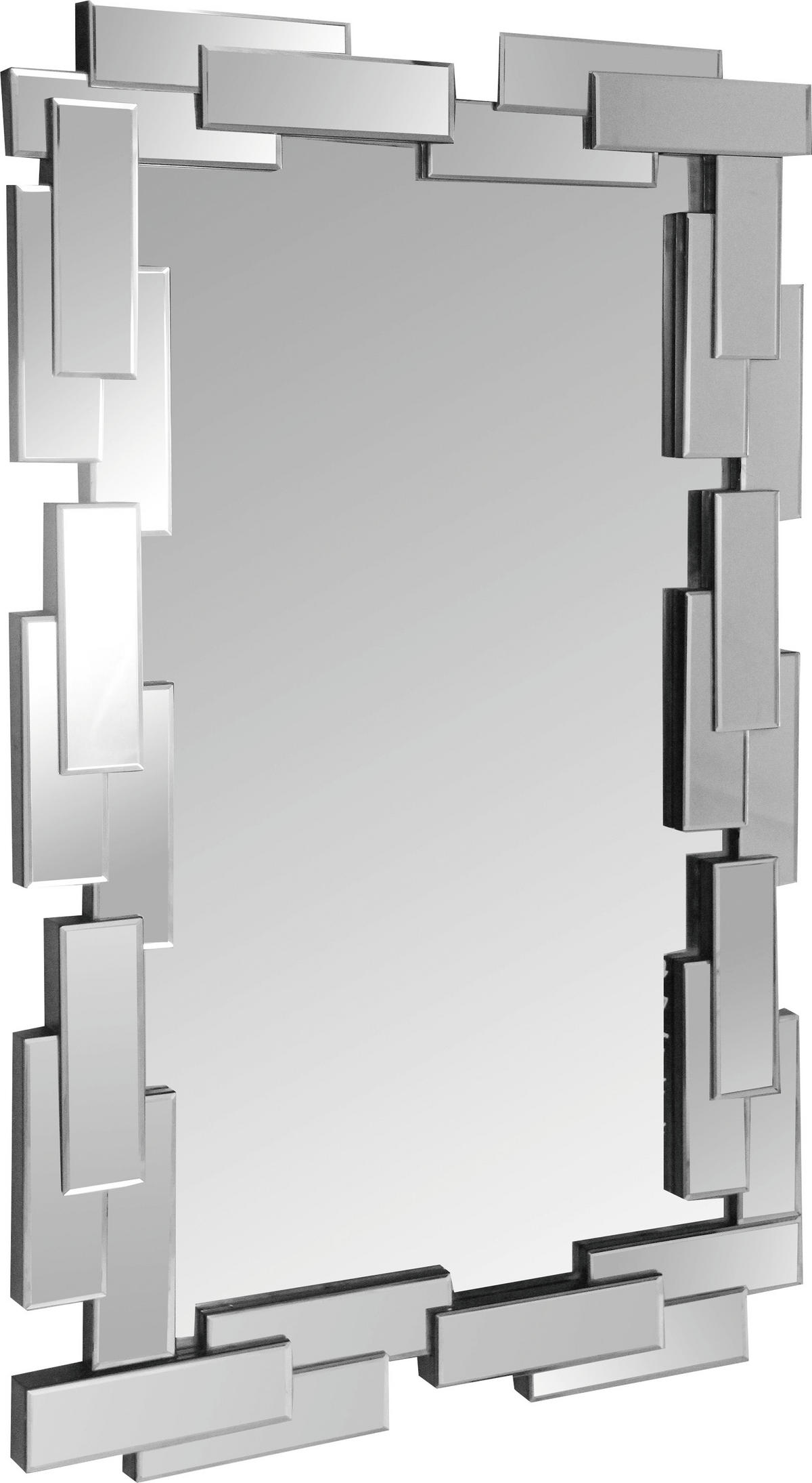 OGLEDALO      - Dizajnerski, staklo/pločasti materijal (71/119cm) - Xora