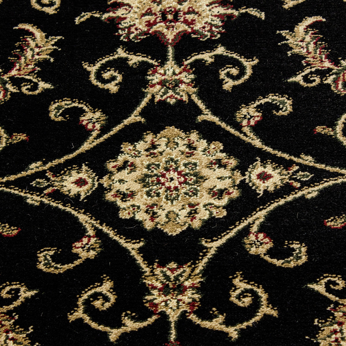 WEBTEPPICH 120/170 cm Marrakesh Schwarz  - Schwarz, KONVENTIONELL, Textil (120/170cm) - Novel