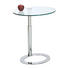 BEISTELLTISCH in Metall, Glas 50/40/44-62 cm - Klar/Chromfarben, Design, Glas/Metall (50/40/44-62cm) BEISTELLTISCH in Metall, Glas 50/40/44-62 cm - Klar/Chromfarben, Design, Glas/Metall (50/40/44-62cm)