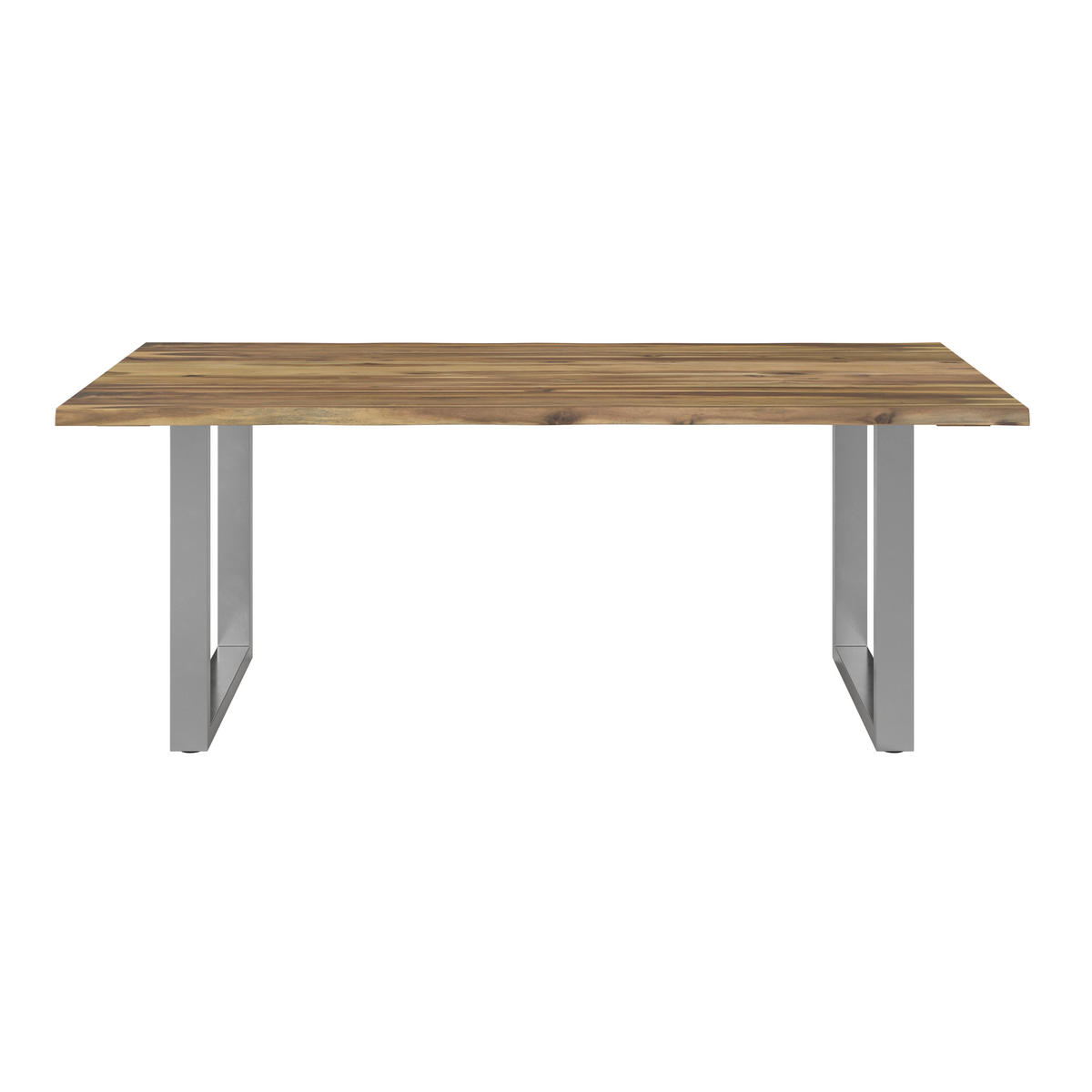 ZAHRADNÍ STŮL, dřevo, kov, 200/100/76 cm - barvy akácie, Moderní, kov/dřevo (200/100/76cm) - Ambia Garden