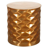 COUCHTISCH in Metall 43,5/43,5/48 cm  - Goldfarben, Lifestyle, Metall (43,5/43,5/48cm) - MID.YOU