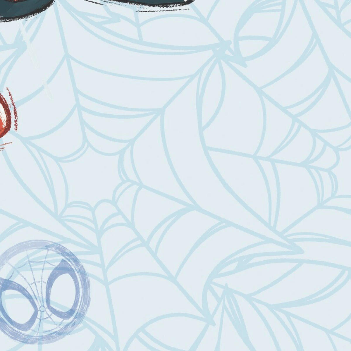 FOTOTAPETE SPIDEY AND HIS AMAZING FRIENDS  - Blau, Design, Textil (300/250cm) - Marvel