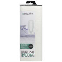 BÜGELBRETTBEZUG - Weiss, Design, Textil (49,5/138/1cm) - Brabantia