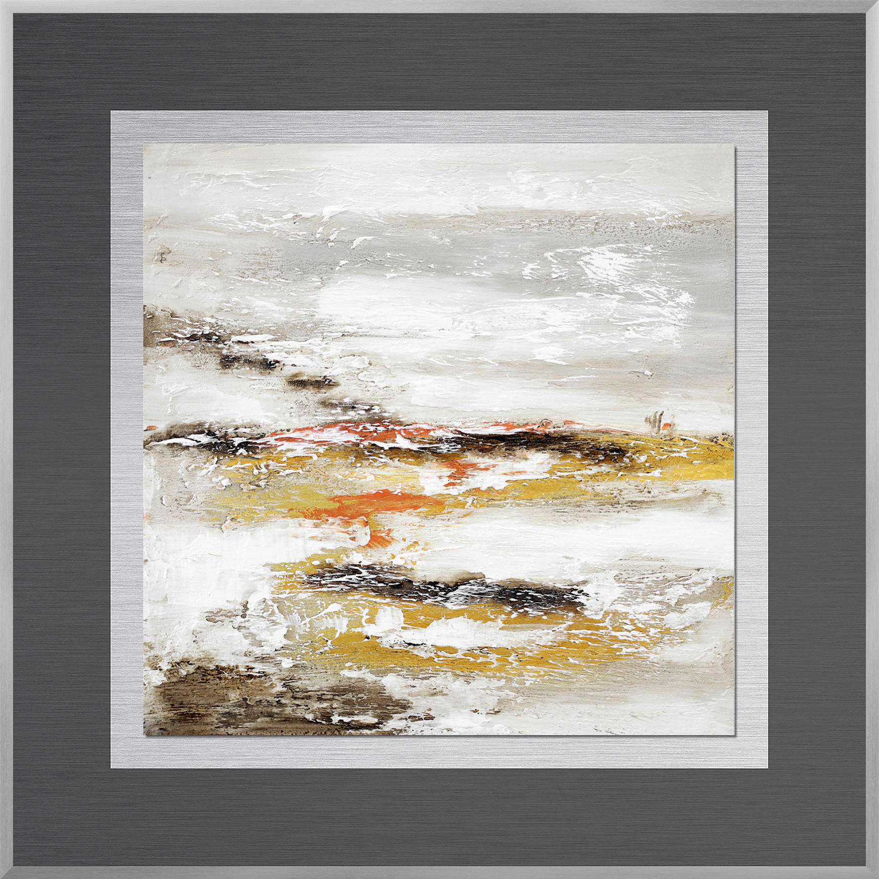 Monee Metallbild Mehrfarbig 50.7x50.7 cm