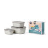VORRATSDOSENSET 3-teilig  - Weiß, Basics, Kunststoff (25,0/20,0/15cm) - Mepal