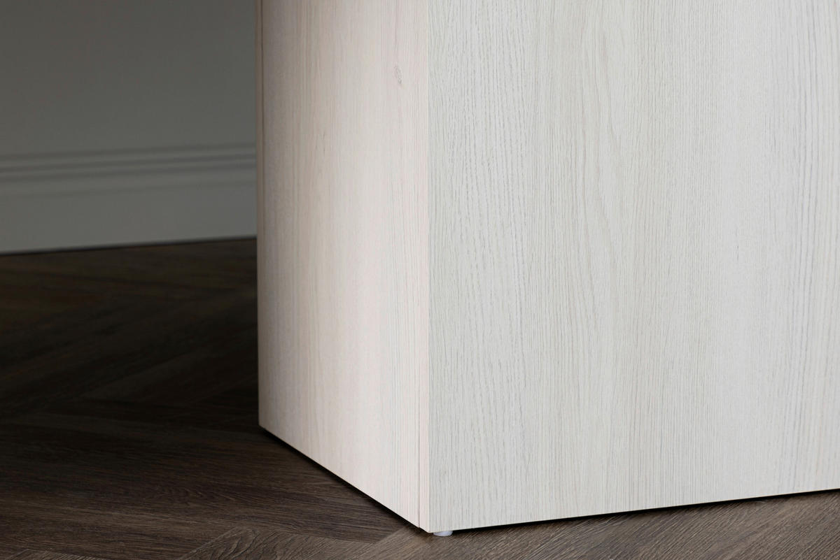 ESSTISCH in Holz 200/90/75 cm  - Weiß, Design, Holz (200/90/75cm) - Livetastic