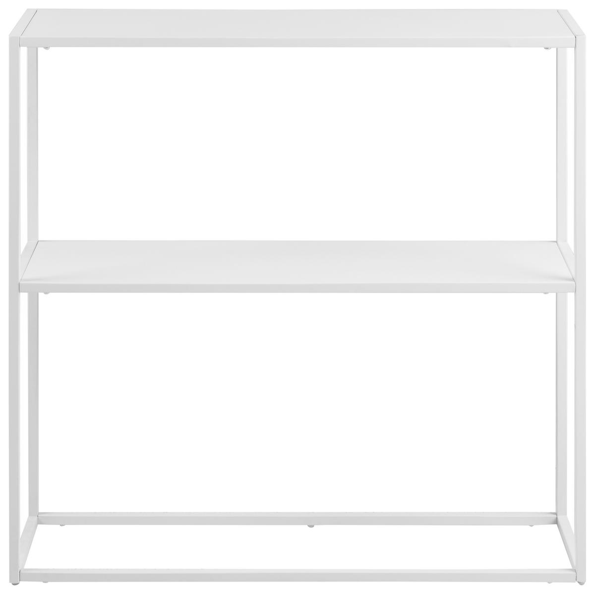 KONSOLENTISCH in Metall   - Weiss, Trend, Metall (79,5/80,5/26cm) - MID.YOU