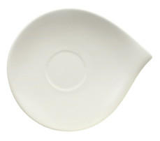 KROŽNIČEK  Flow  keramika       21/18 cm   - bela, Konvencionalno, keramika (21/18cm) - Villeroy & Boch