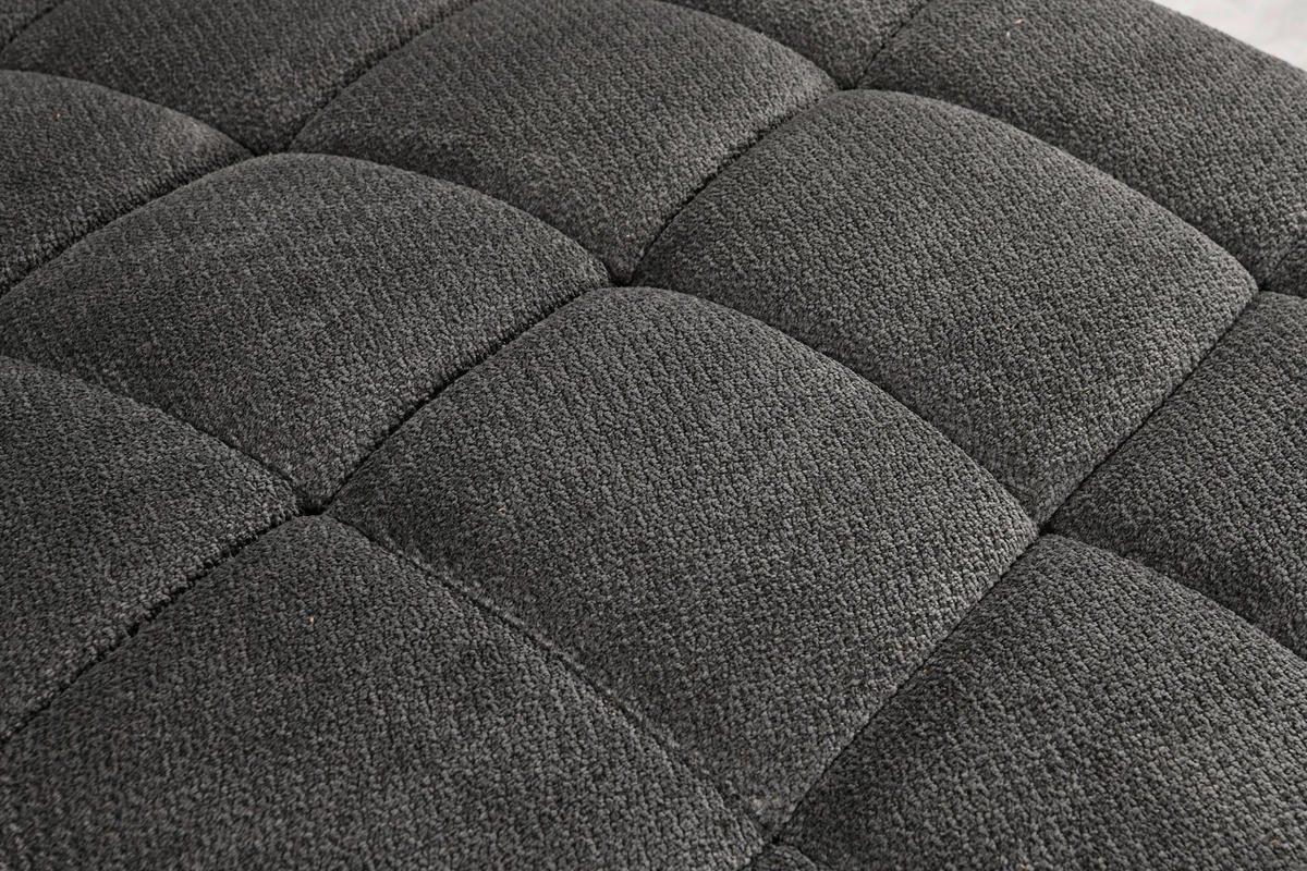 RELAXAČNÍ VÁLENDA, textil, tmavě šedá - černá/tmavě šedá, Design, kov/textil (79/88/165cm) - MID.YOU