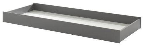 Bettkasten London B: 198 cm Anthrazit mit Rollen