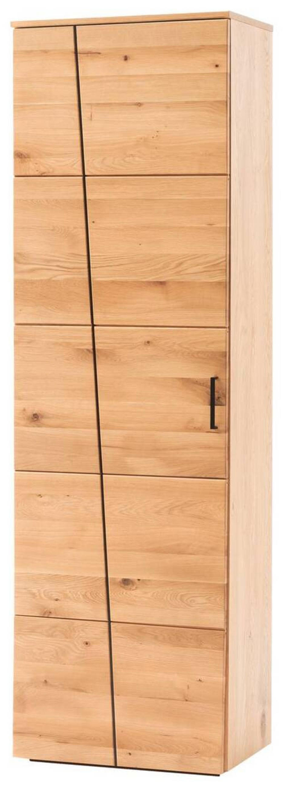 GARDEROBE 5-teilig  in 150/198/40 cm  - Eichefarben/Anthrazit, Natur, Holz/Holzwerkstoff (150/198/40cm)