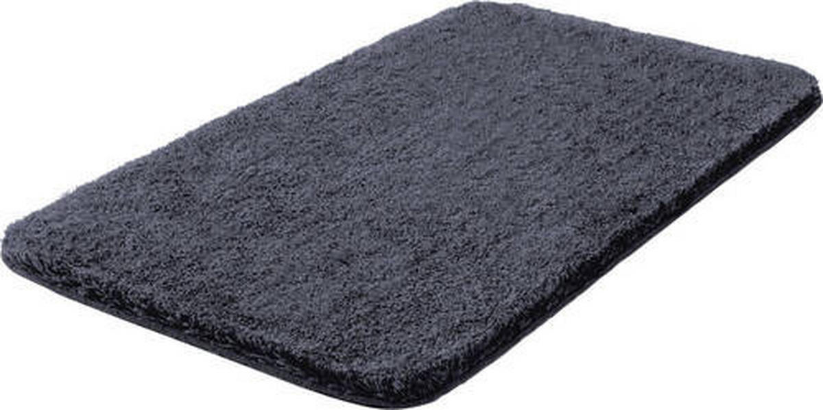 KOBERČEK DO KÚPEĽNE, 80/140 cm - tmavosivá, Basics, textil/plast (80/140cm) - Grund