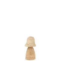 DEKOPILZ - Naturfarben, Basics, Holz (15/15/32cm)