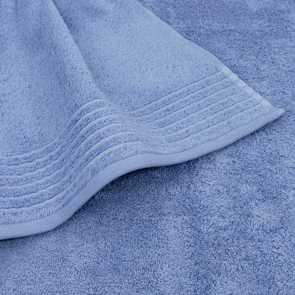 DUSCHTUCH New Classic 67/140 cm  - Blau, Basics, Textil (67/140cm) - Moeve