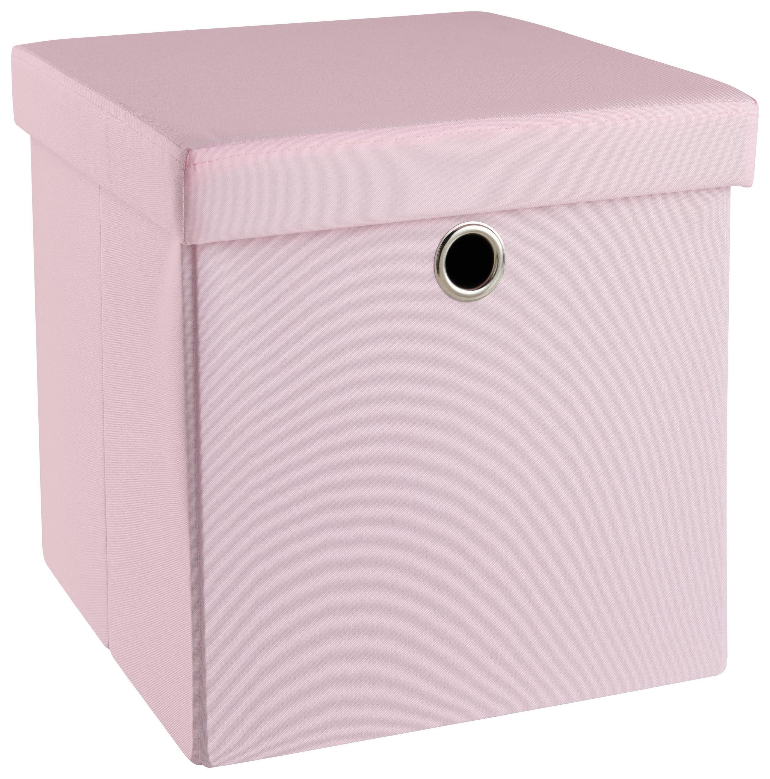 BOX NA HRAČKY - ružová, Trend, kompozitné drevo/textil (32/32/32cm) - My Baby Lou