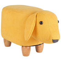 KINDERSESSEL - Gelb, LIFESTYLE, Textil (50/27/28cm) - Jimmylee