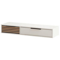 KOMMODE  in 103,7/16,4/32,05 cm  - Eichefarben/Schwarz, Design, Holzwerkstoff/Metall (103,7/16,4/32,05cm) - MID.YOU