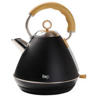 VATTENKOKARE  - svart, Basics, metall/plast (25/22,5/29,7cm) - Homeware Profession.