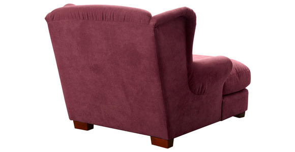 XXL-SESSEL - Dunkelrot, ROMANTIK / LANDHAUS, Holz/Textil (120/101/142cm) - Cantus