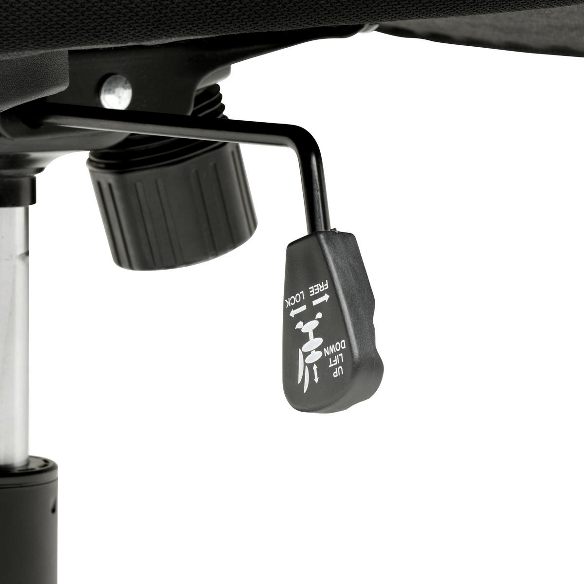 OTOČNÁ ŽIDLE, síťovina, šedá - šedá/černá, Moderní, kov/dřevo (65/108/116/66cm) - MID.YOU