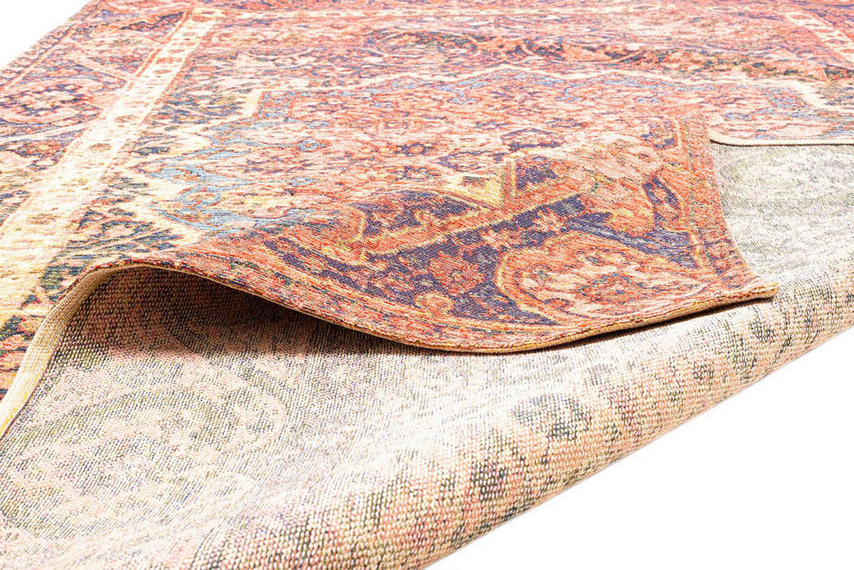 FLACHWEBETEPPICH 195/285 cm Rot  - Rot, Design, Textil (195/285cm) - Tom Tailor