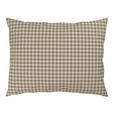 WENDEBETTWÄSCHE 2-teilig Flanell 140/200 cm  - Taupe, KONVENTIONELL, Textil (140/200cm) - Esposa