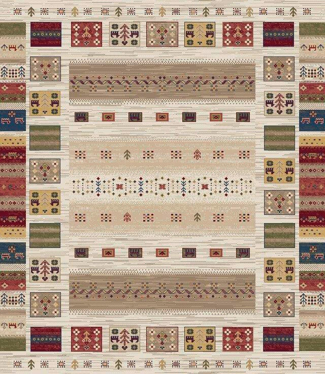 TKANÝ KOBEREC, 200/300 cm, vícebarevná - vícebarevná, Lifestyle, textil (200/300cm) - Novel