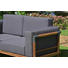 GARTENSET 13-teilig - Anthrazit/Akaziefarben, LIFESTYLE, Holz/Textil (63/63/30/81/81/60/105-182cm) - Ambia Garden GARTENSET 13-teilig - Anthrazit/Akaziefarben, LIFESTYLE, Holz/Textil (63/63/30/81/81/60/105-182cm) - Ambia Garden
