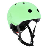 KINDERHELM Safety Helmet  - Grün, Trend, Kunststoff/Textil (S-Mnull) - Scoot and Ride