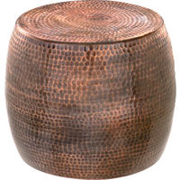 POMOĆNI STOLIĆ bakrenaste boje  metal   - bakrenaste boje, Trend, metal (39/39/39cm) - Ambia Home