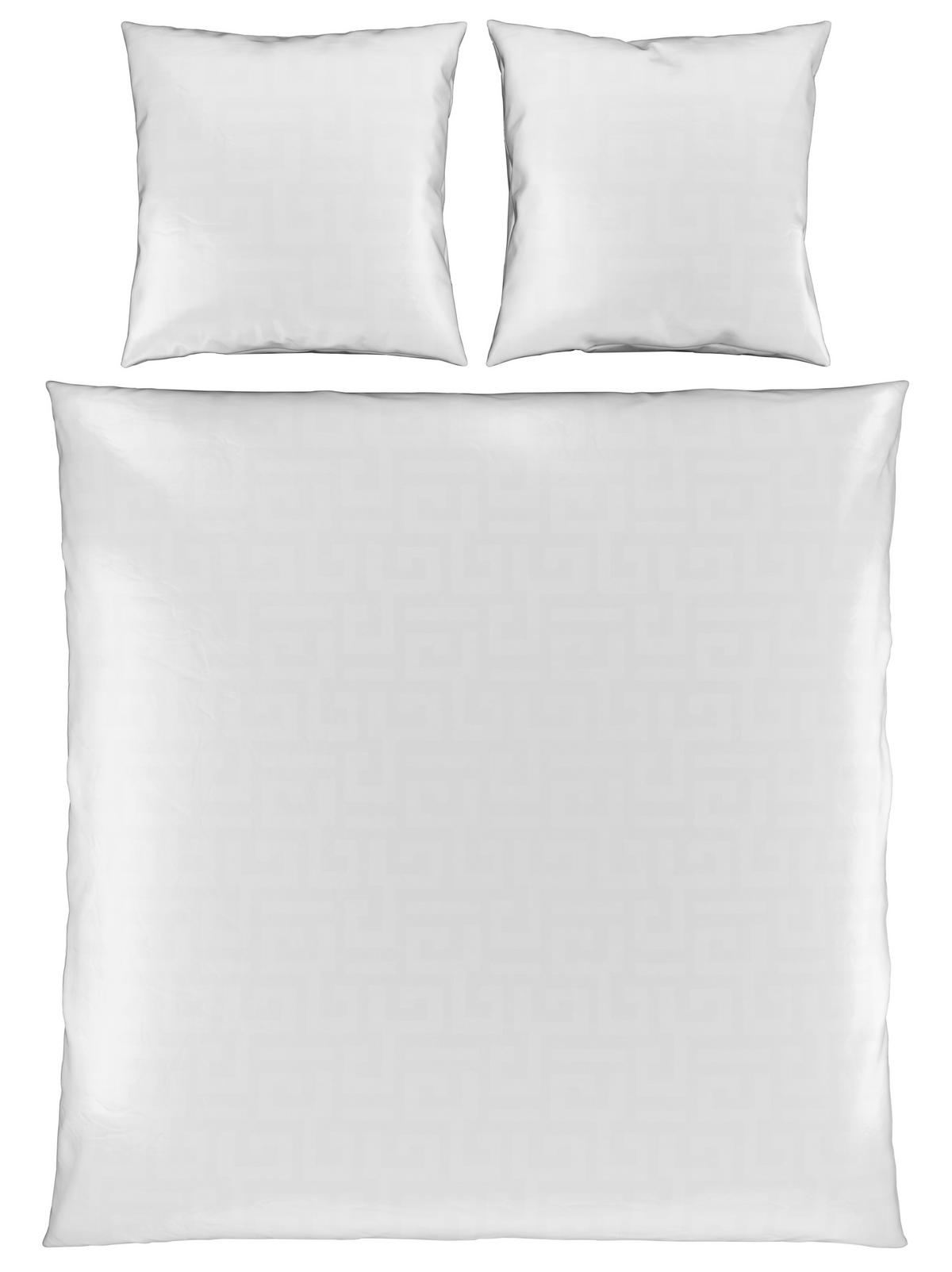 WENDEBETTWÄSCHE Satin 200/200 cm  - Weiß, Basics, Textil (200/200cm) - Bio:Vio
