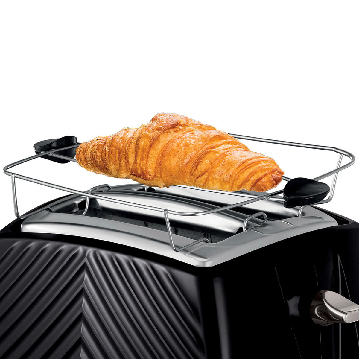 TOASTER  - Schwarz, Basics, Kunststoff/Metall (18,2/22,1/37,0cm) - Russell Hobbs