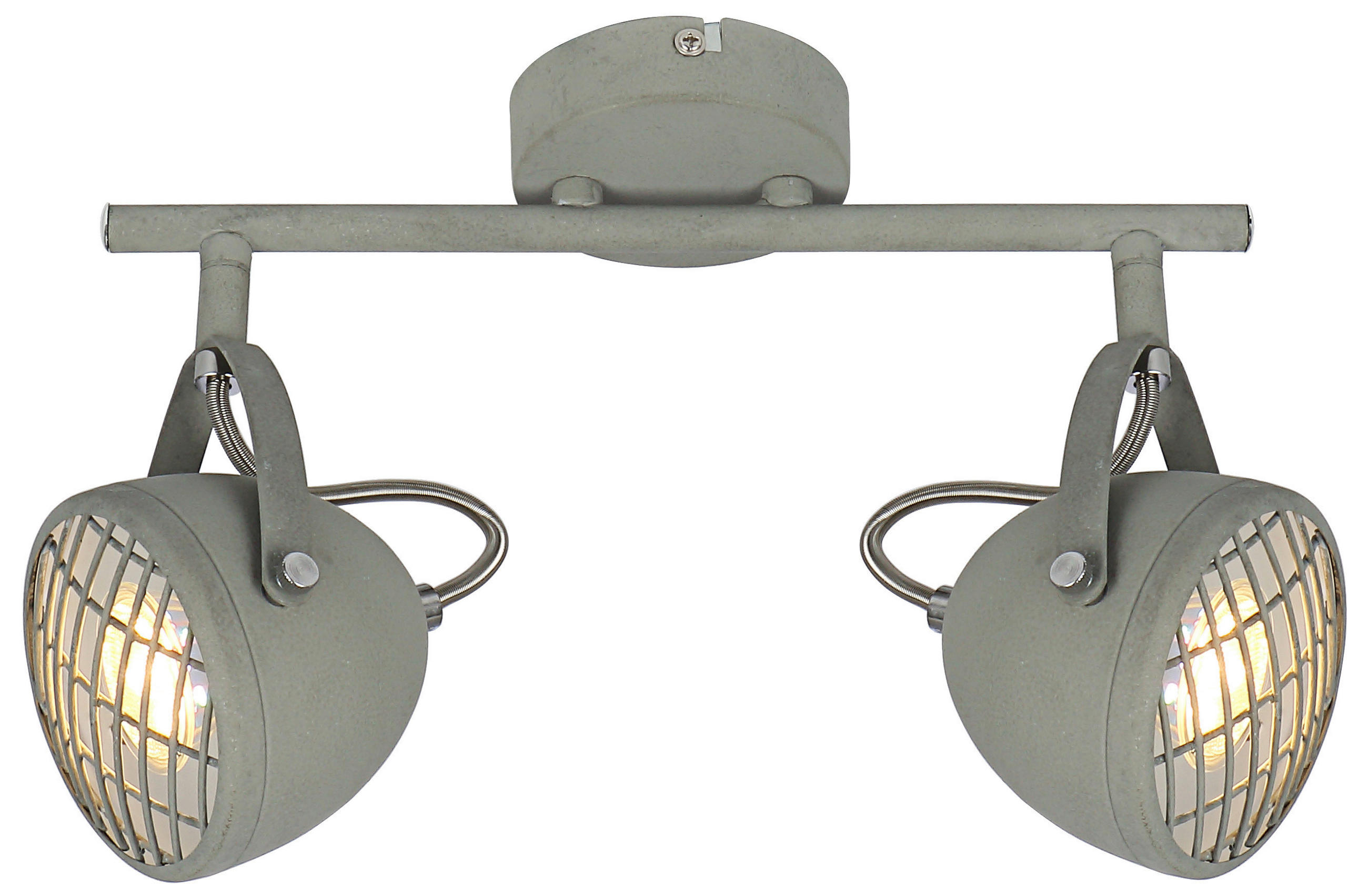 XXXLutz Strahler Pent Hellgrau 10x21x30 cm