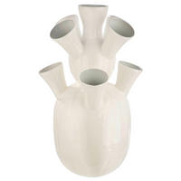 BODENVASE  - Weiss, Basics, Metall (28,5/49cm)