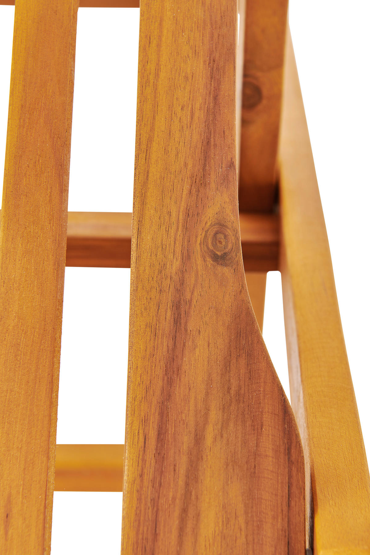 GARTENTISCHGRUPPE Akazie massiv  - Akaziefarben, MODERN, Holz (120cm) - Ambia Garden