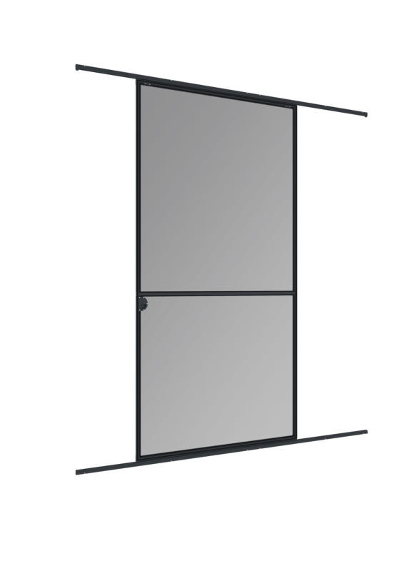 INSEKTENSCHUTZGITTER - Anthrazit, Basics, Metall (120/240cm)