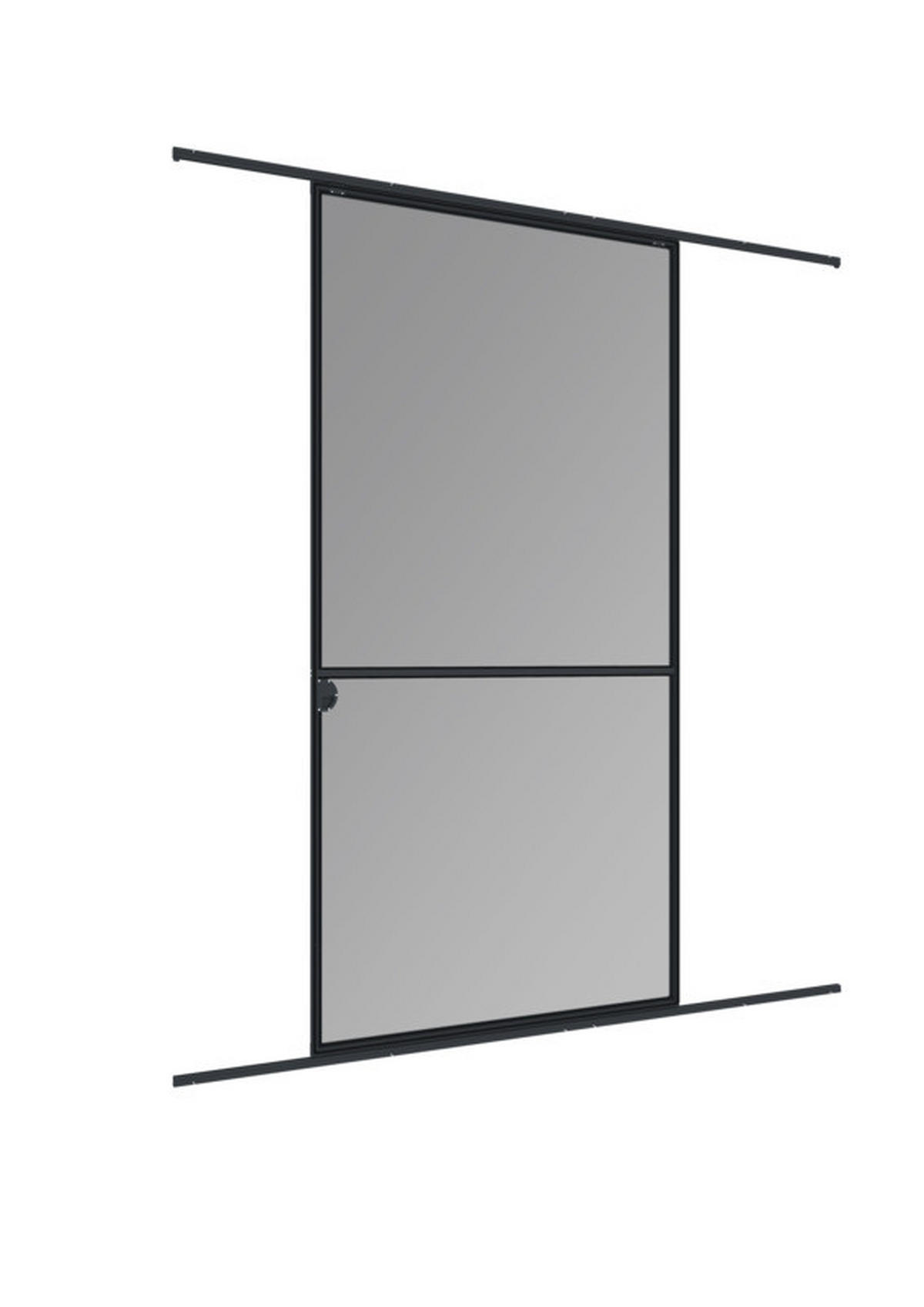 INSEKTENSCHUTZGITTER 120/240 cm  - Anthrazit, Basics, Metall (120/240cm)