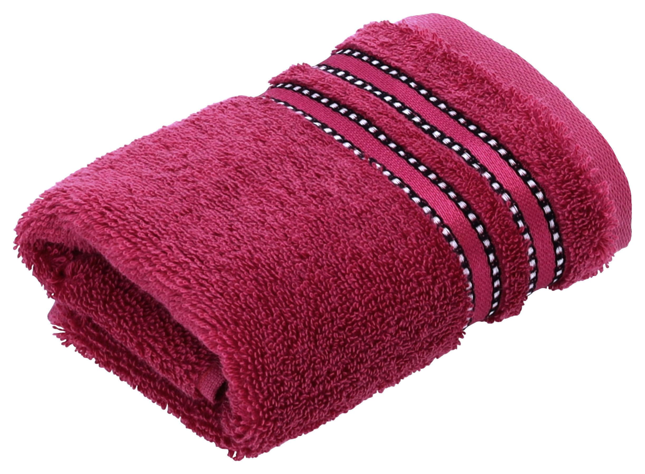 SEIFTUCH 30/30 cm Cult de Luxe Rot  - Rot, Basics, Textil (30/30cm) - Vossen
