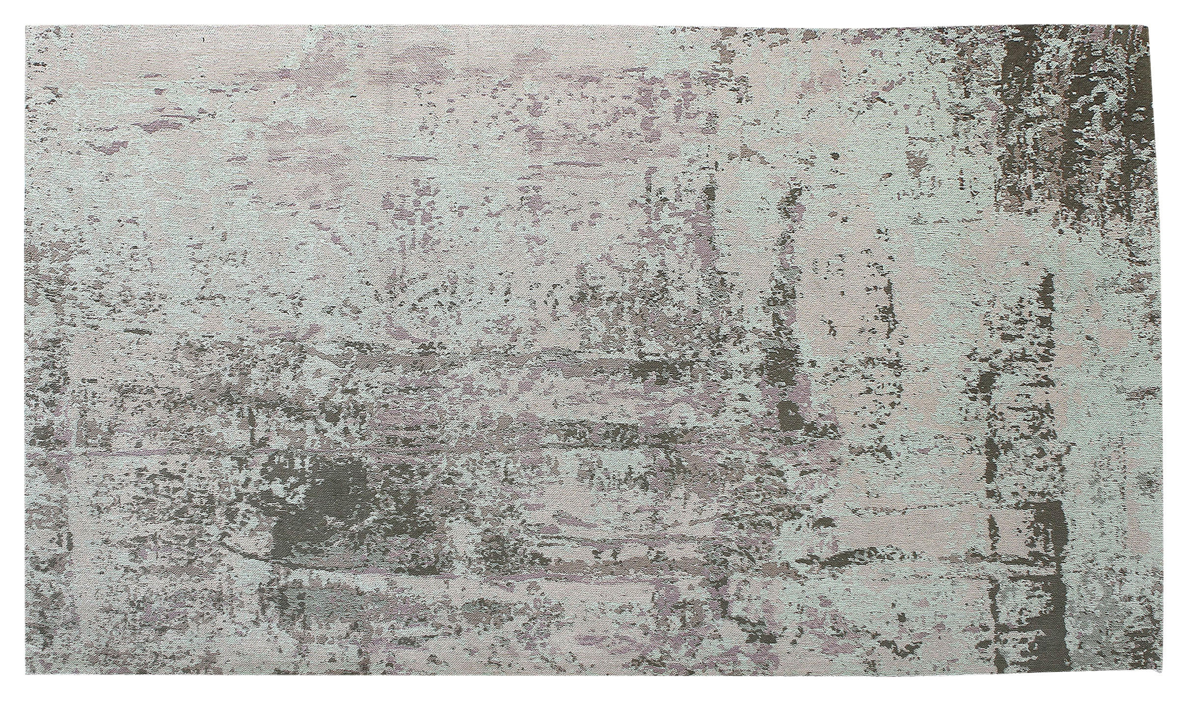 TEPPICH 170/240 cm Grau, Hellgrau, Mintgrün  - Hellgrau/Grau, Trend, Textil (170/240cm)