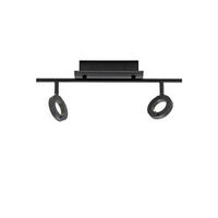 BADEZIMMER-DECKENLEUCHTE    50,5/18/19 cm  - Anthrazit, Design, Kunststoff/Metall (50,5/18/19cm) - Paul Neuhaus